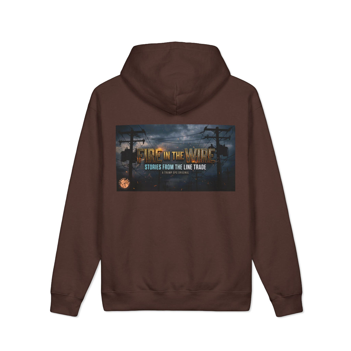 Hoodie - 'Fire in the Wire: Stories From the Line' Graphic Pullover
