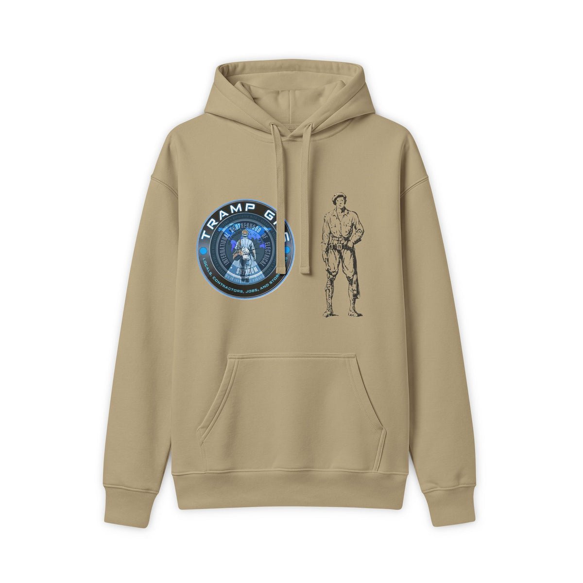 Tramp GPS & Slim the Lineman Hoodie