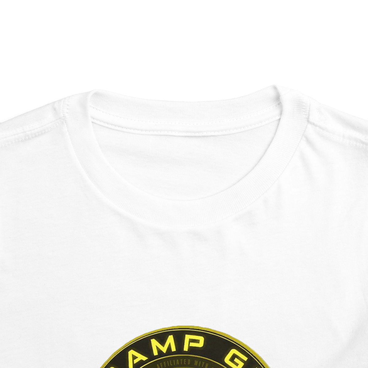 Toddler Tee — "Tramp GPS" Gold Coin Graphic Kids Shirt