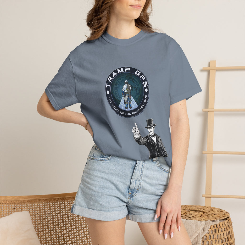 Tramp GPS T-Shirt — Vintage Hobo Travel Graphic Tee