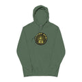 Tramp GPS Hoodie — Vintage Outdoor Badge Pullover