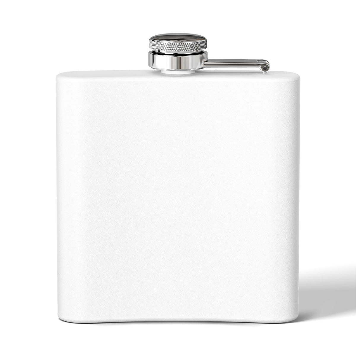 Tramp GPS 6oz Stainless Steel Flask — Vintage Explorer Emblem