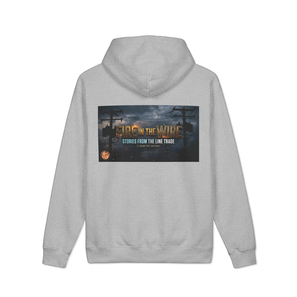 Hoodie - 'Fire in the Wire: Stories From the Line' Graphic Pullover