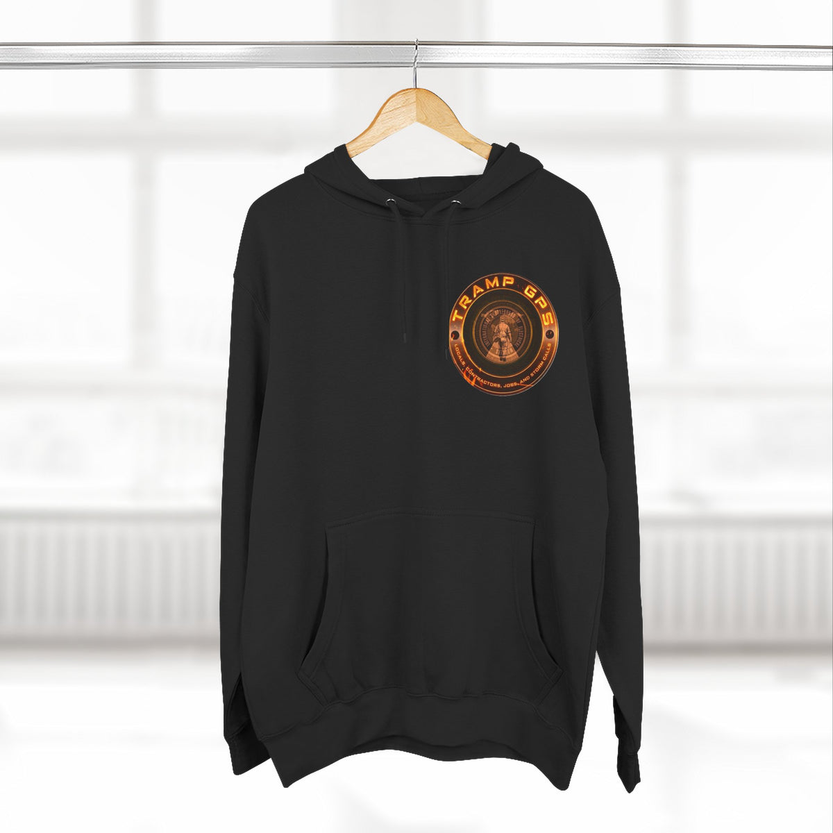 GPS Tramp Hoodie — Vintage Compass Logo Pullover