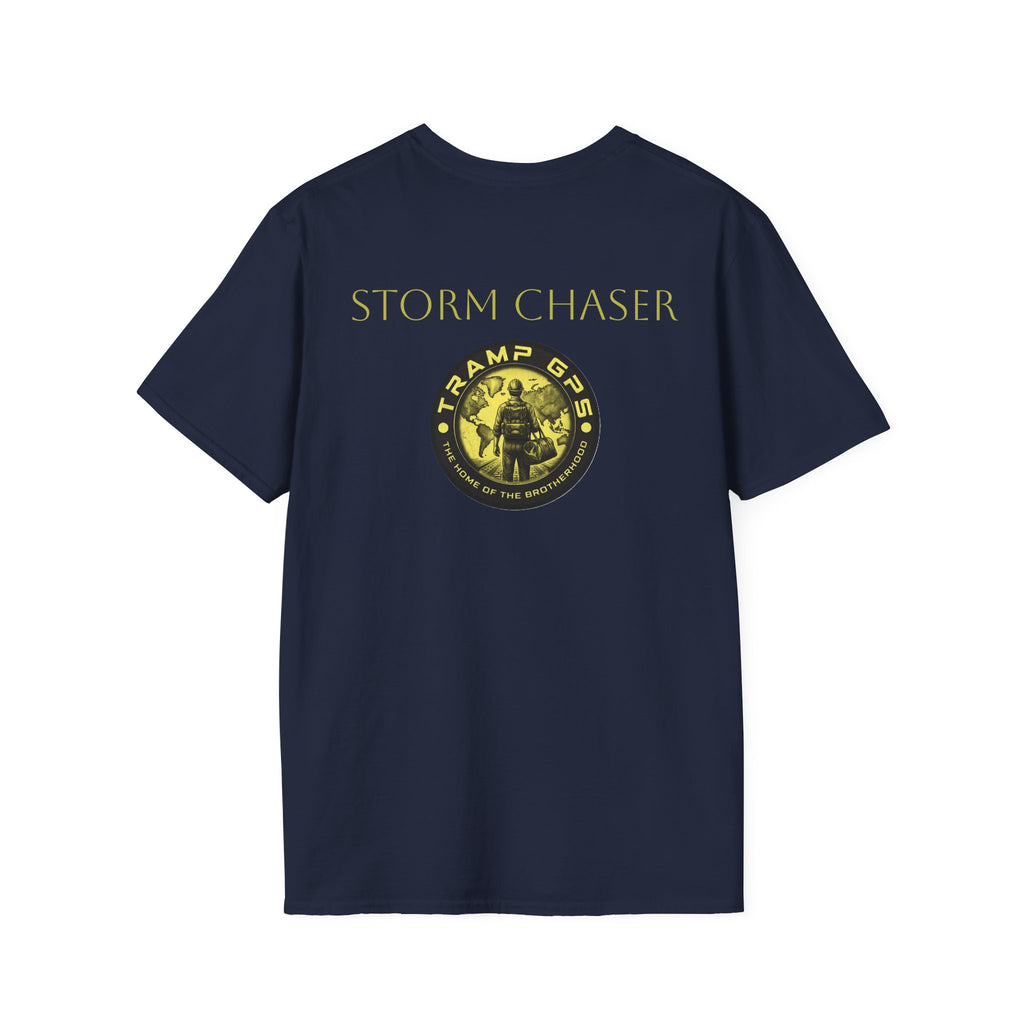 Storm Chaser T-Shirt — Tramp GPS Patch Graphic