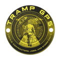Tramp GPS Round Vinyl Sticker — Electrician Brotherhood Logo, Durable Weatherproof Decal