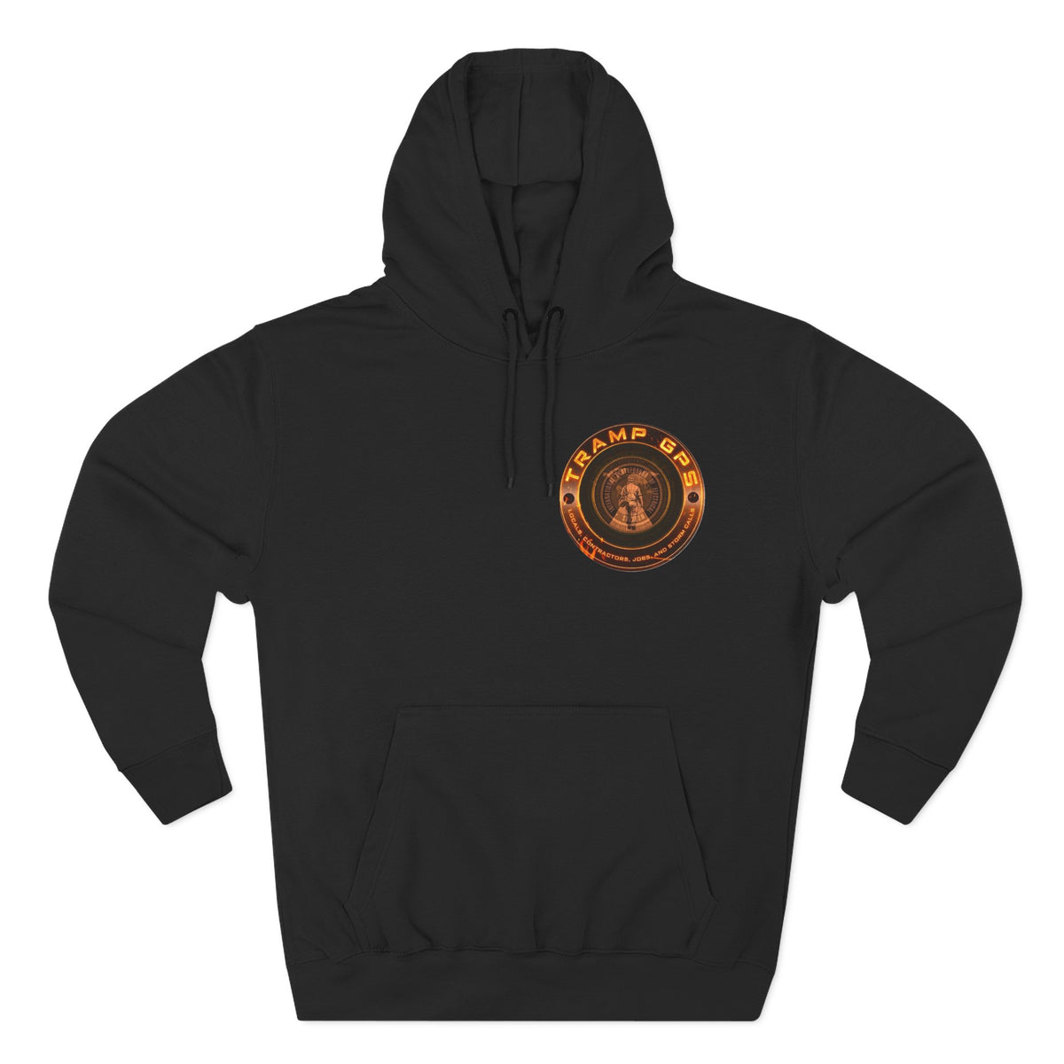GPS Tramp Hoodie — Vintage Compass Logo Pullover
