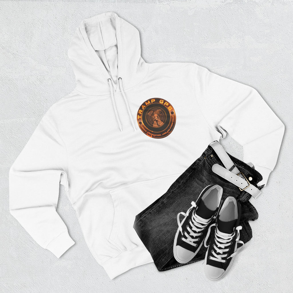 GPS Tramp Hoodie — Vintage Compass Logo Pullover