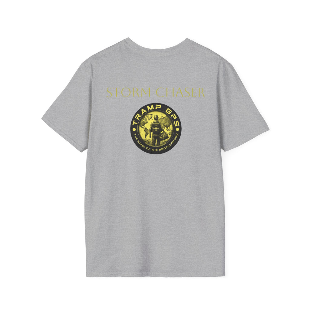 Storm Chaser T-Shirt — Tramp GPS Patch Graphic