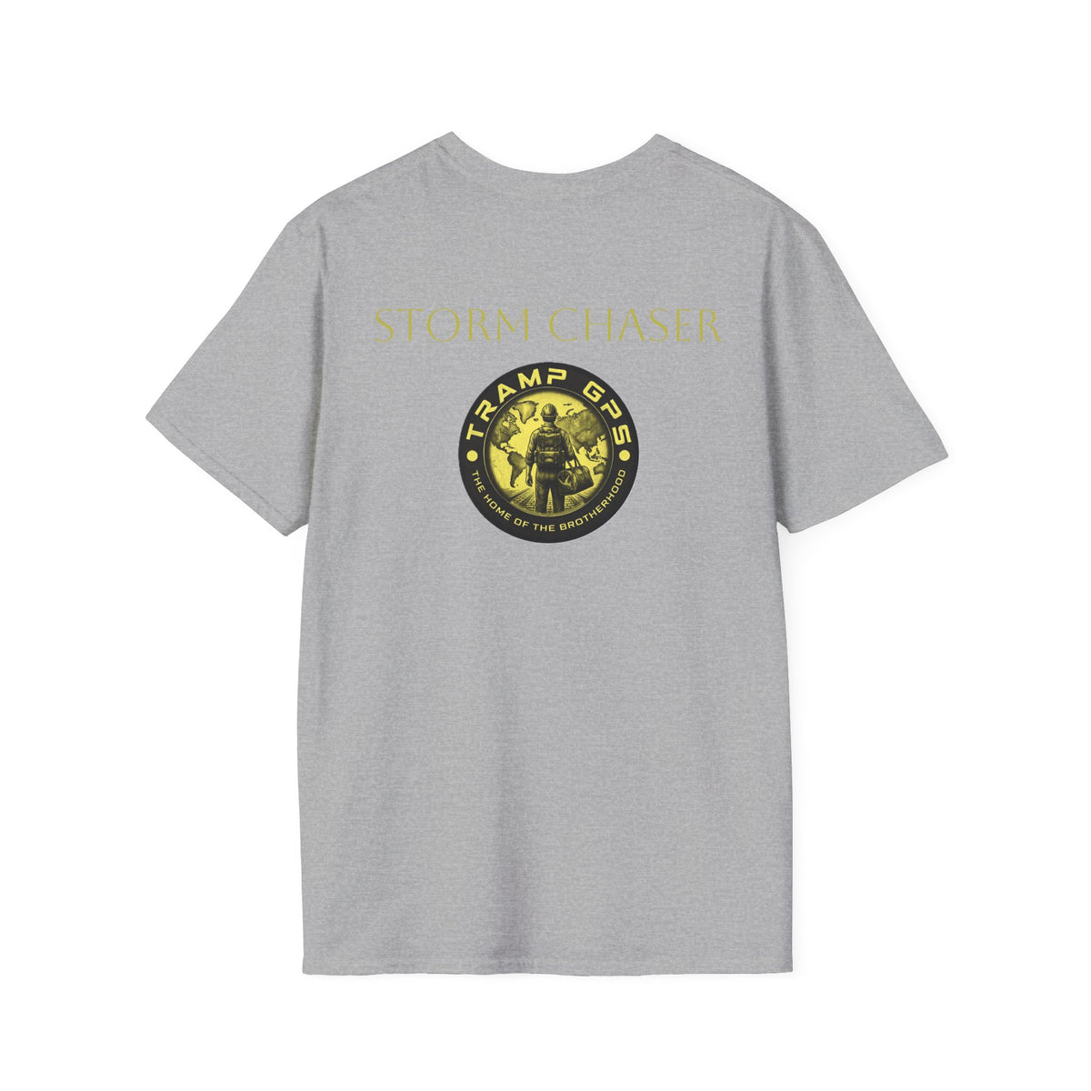 Storm Chaser T-Shirt — Tramp GPS Patch Graphic