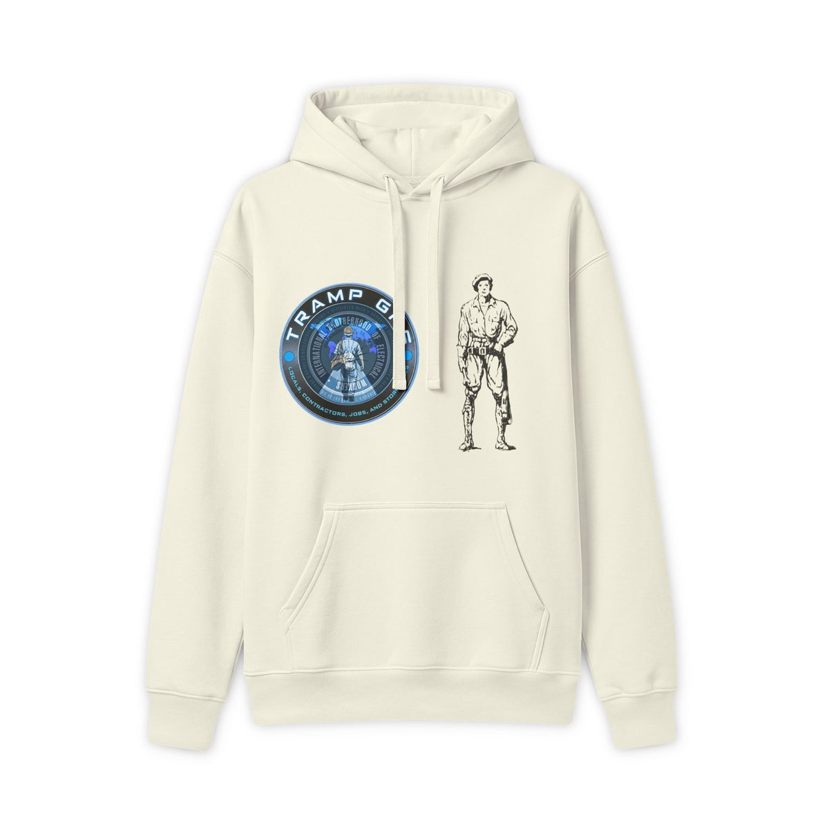 Tramp GPS & Slim the Lineman Hoodie