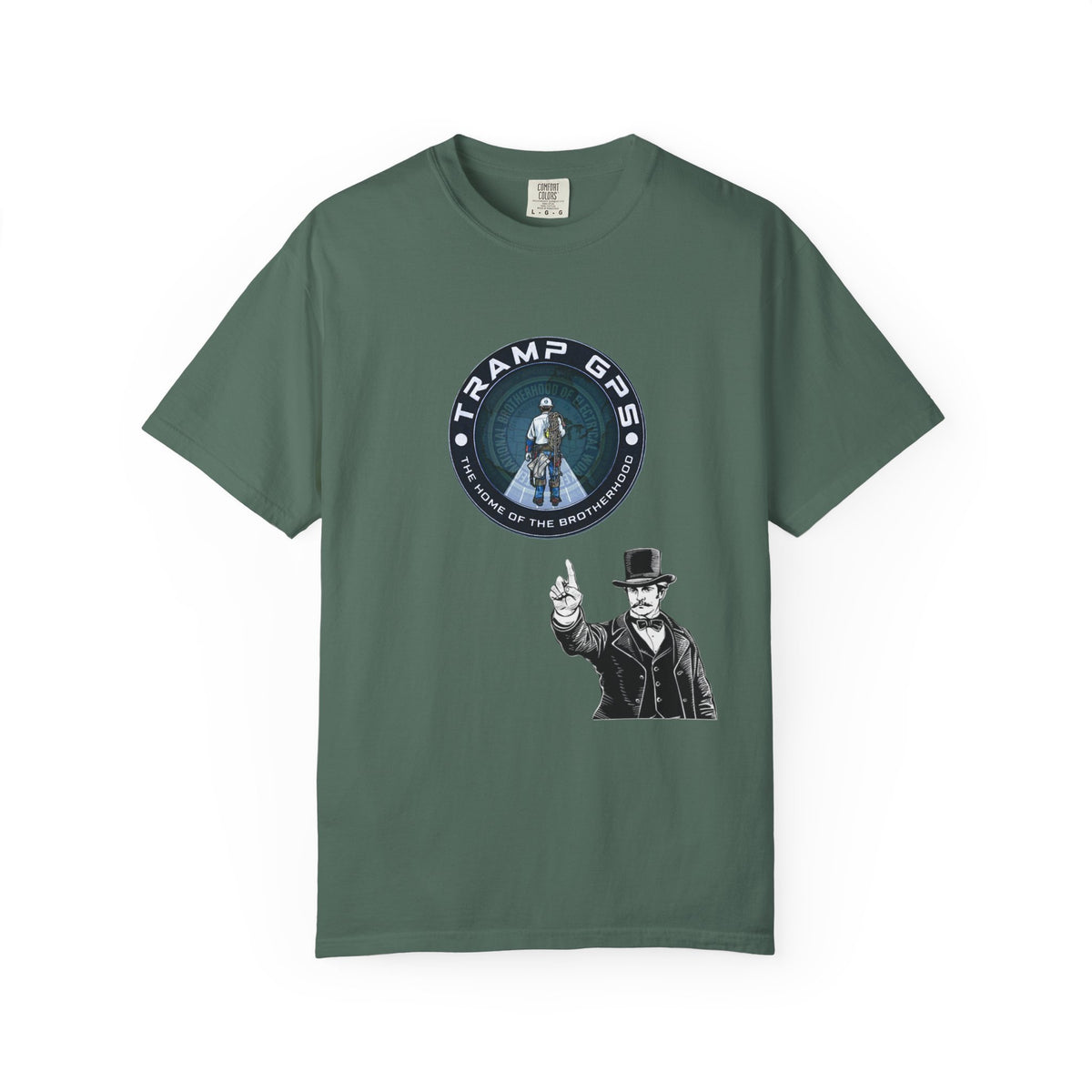 Tramp GPS T-Shirt — Vintage Hobo Travel Graphic Tee