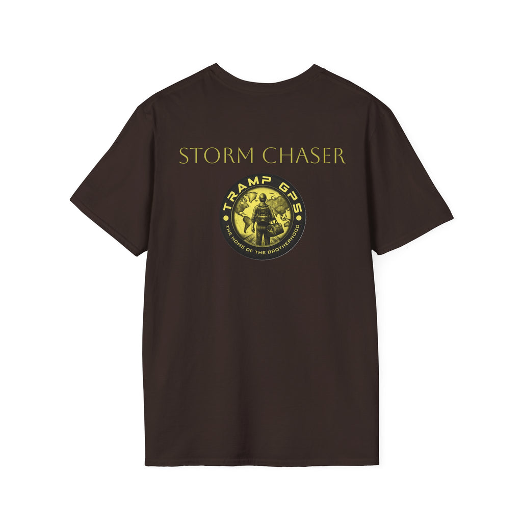 Storm Chaser T-Shirt — Tramp GPS Patch Graphic