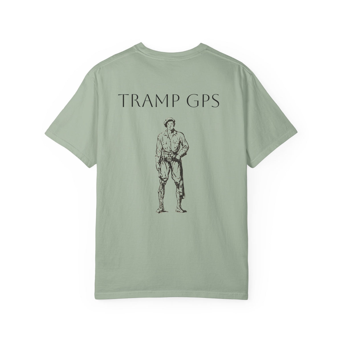 Tramp GPS T-Shirt — Vintage Hobo Travel Graphic Tee