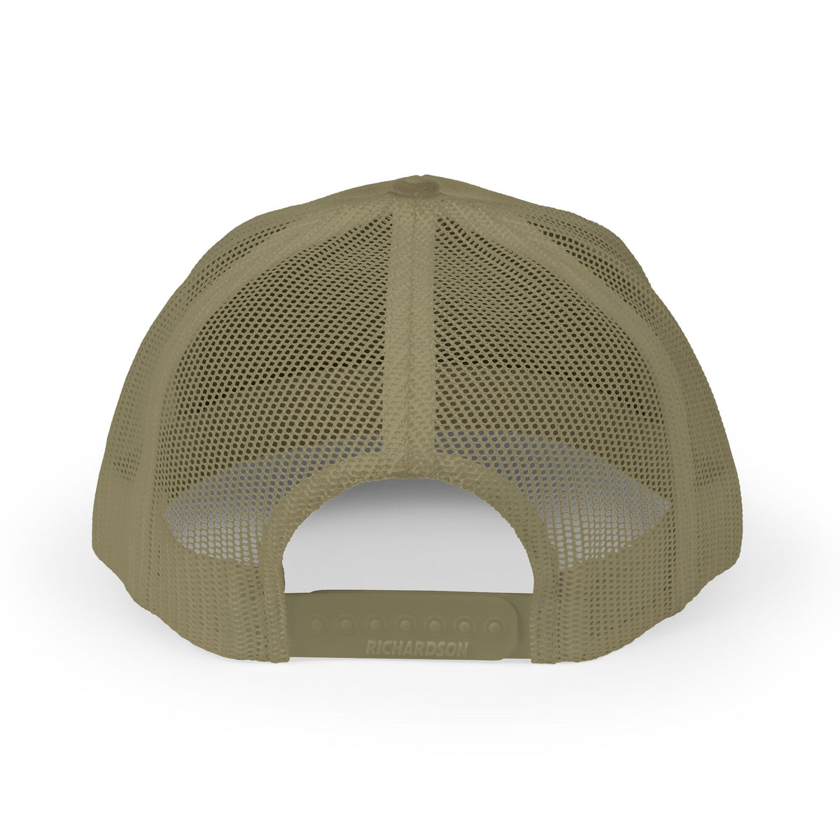 Black & White Trucker Cap with Vintage Mountain Patch – Outdoor Snapback Hat