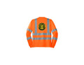 ANSI Class 3 Reflective Long Sleeve Safety T-Shirt — High-Visibility Snag-Resistant Work Tee