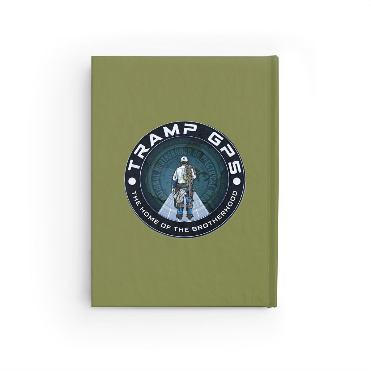Work Journal — Tramp GPS Brotherhood Hardcover Ruled Notebook