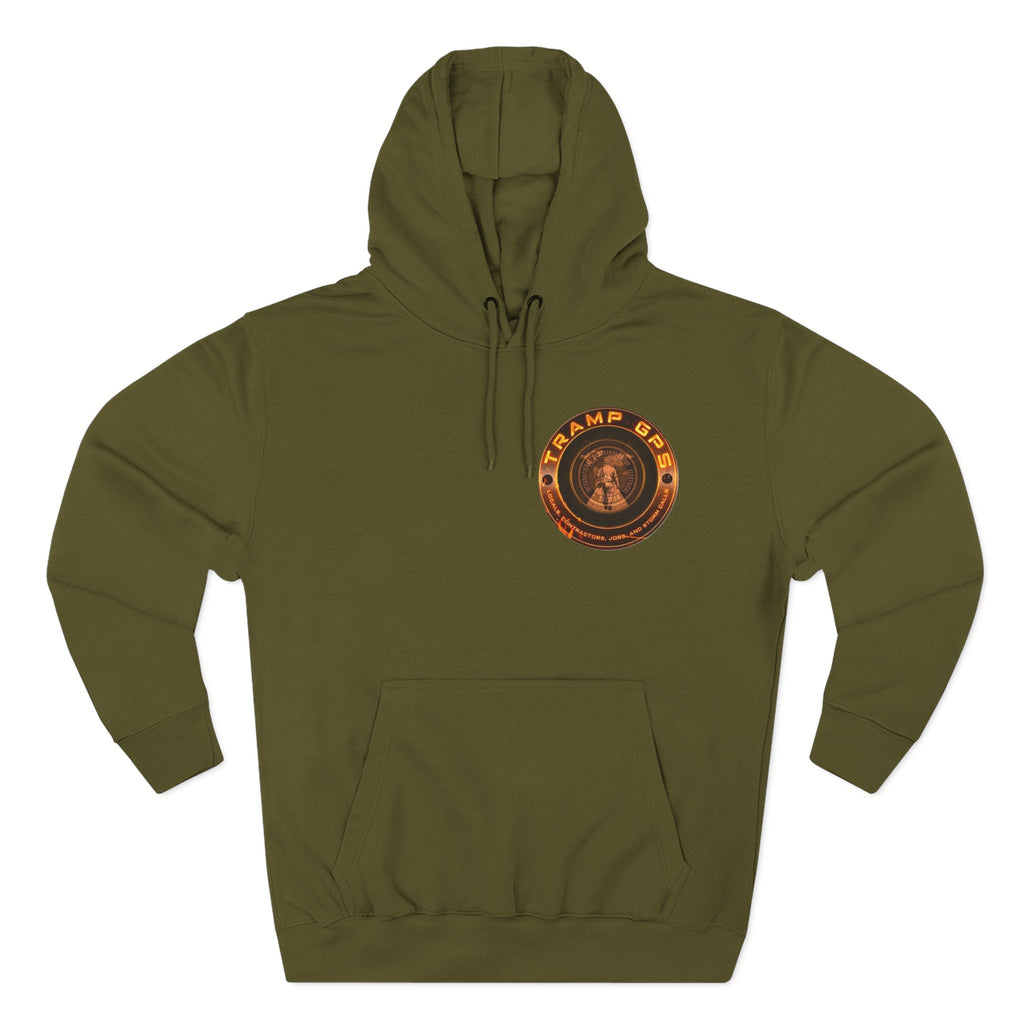 GPS Tramp Hoodie — Vintage Compass Logo Pullover