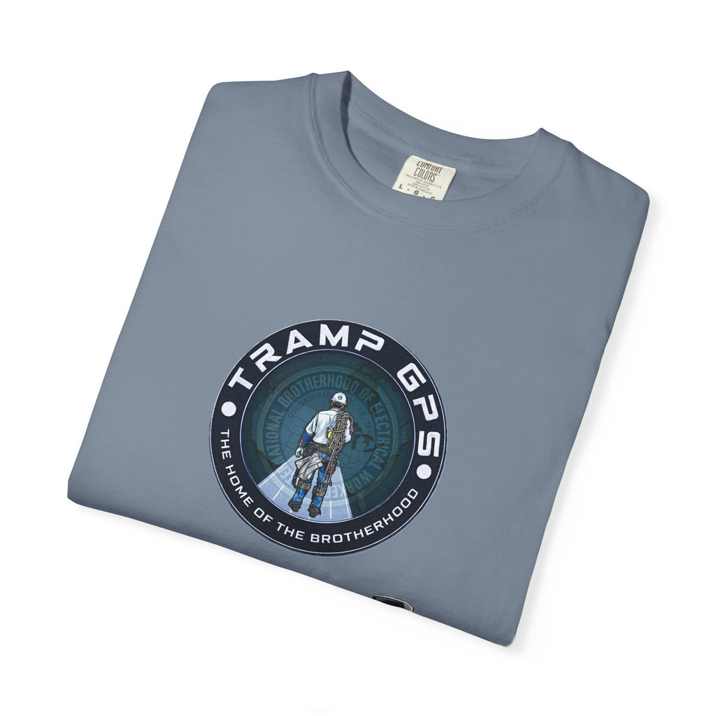 Tramp GPS T-Shirt — Vintage Hobo Travel Graphic Tee