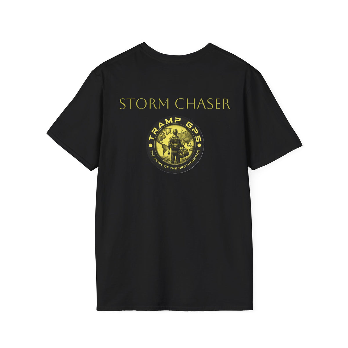 Storm Chaser T-Shirt — Tramp GPS Patch Graphic