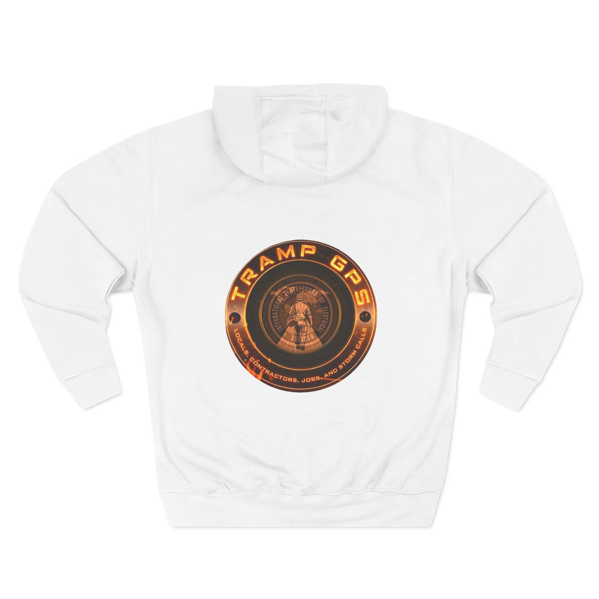 GPS Tramp Hoodie — Vintage Compass Logo Pullover