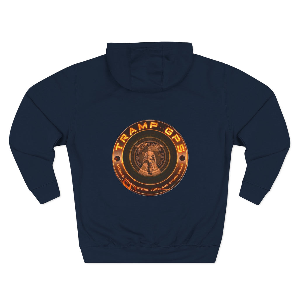 GPS Tramp Hoodie — Vintage Compass Logo Pullover