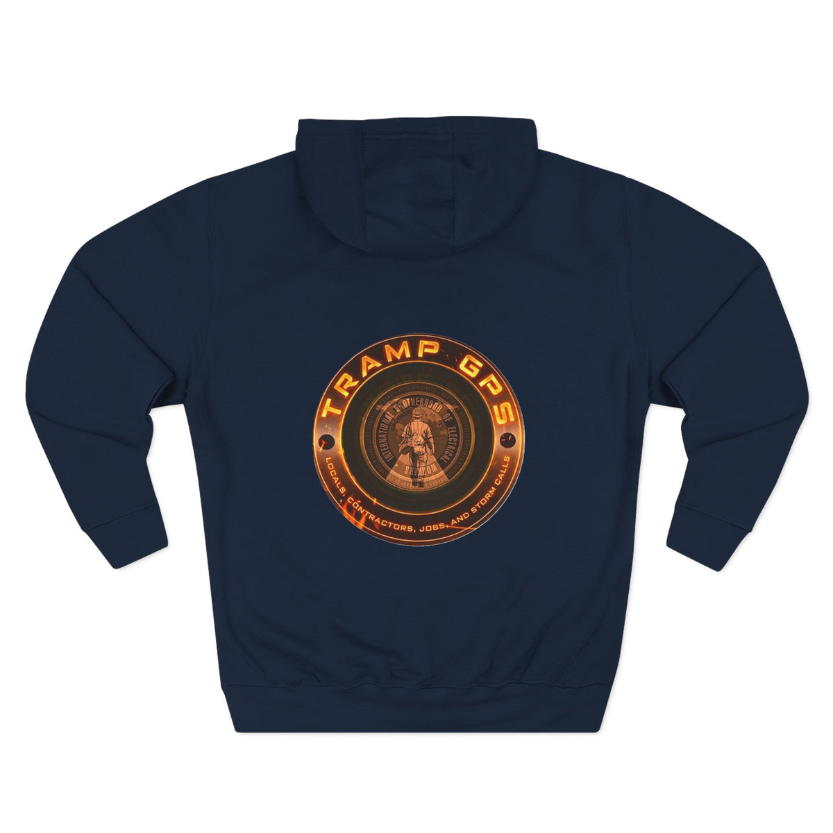 GPS Tramp Hoodie — Vintage Compass Logo Pullover