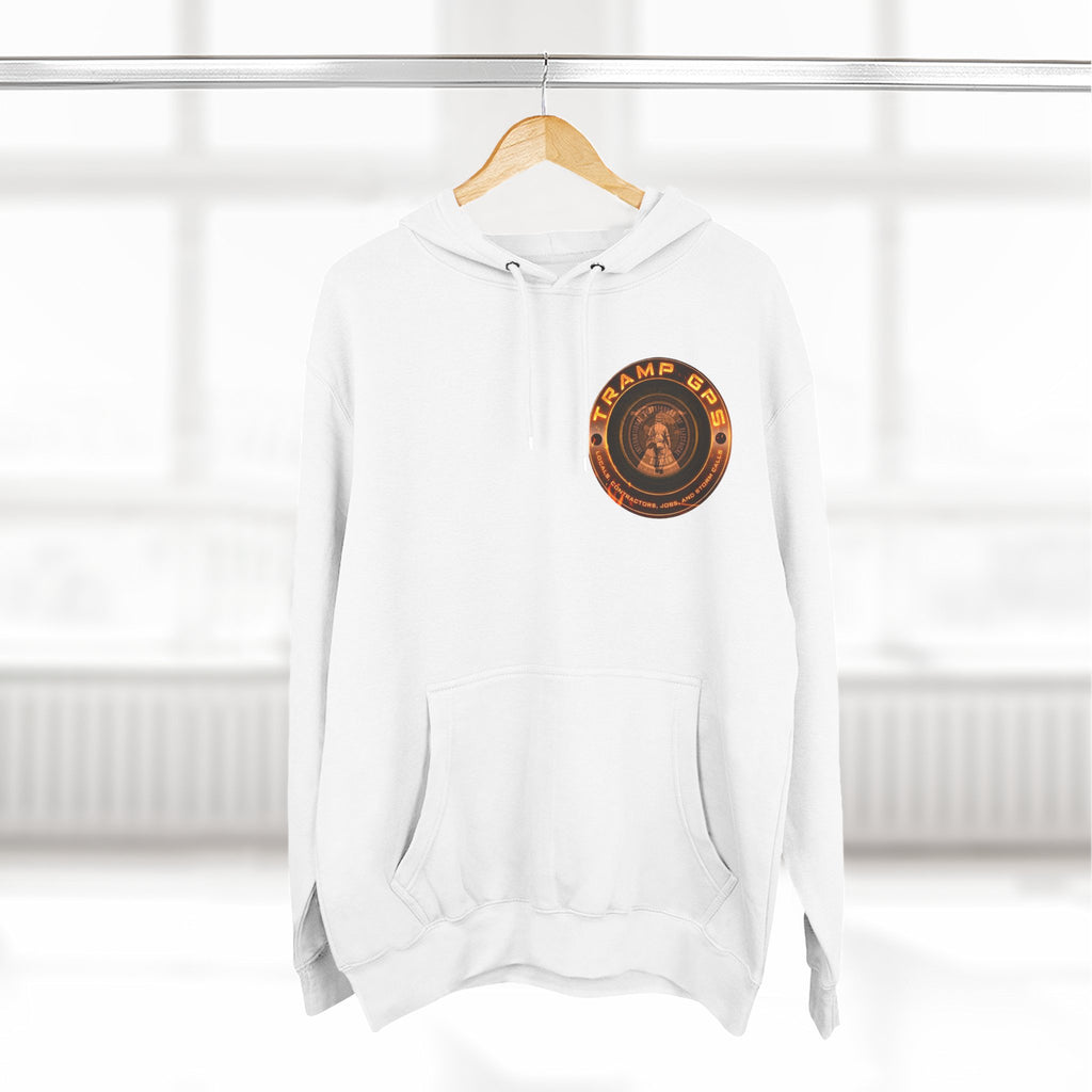 GPS Tramp Hoodie — Vintage Compass Logo Pullover