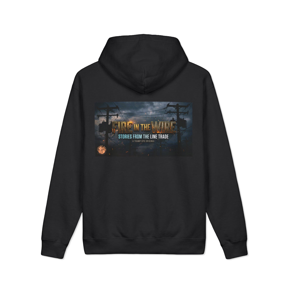 Hoodie - 'Fire in the Wire: Stories From the Line' Graphic Pullover