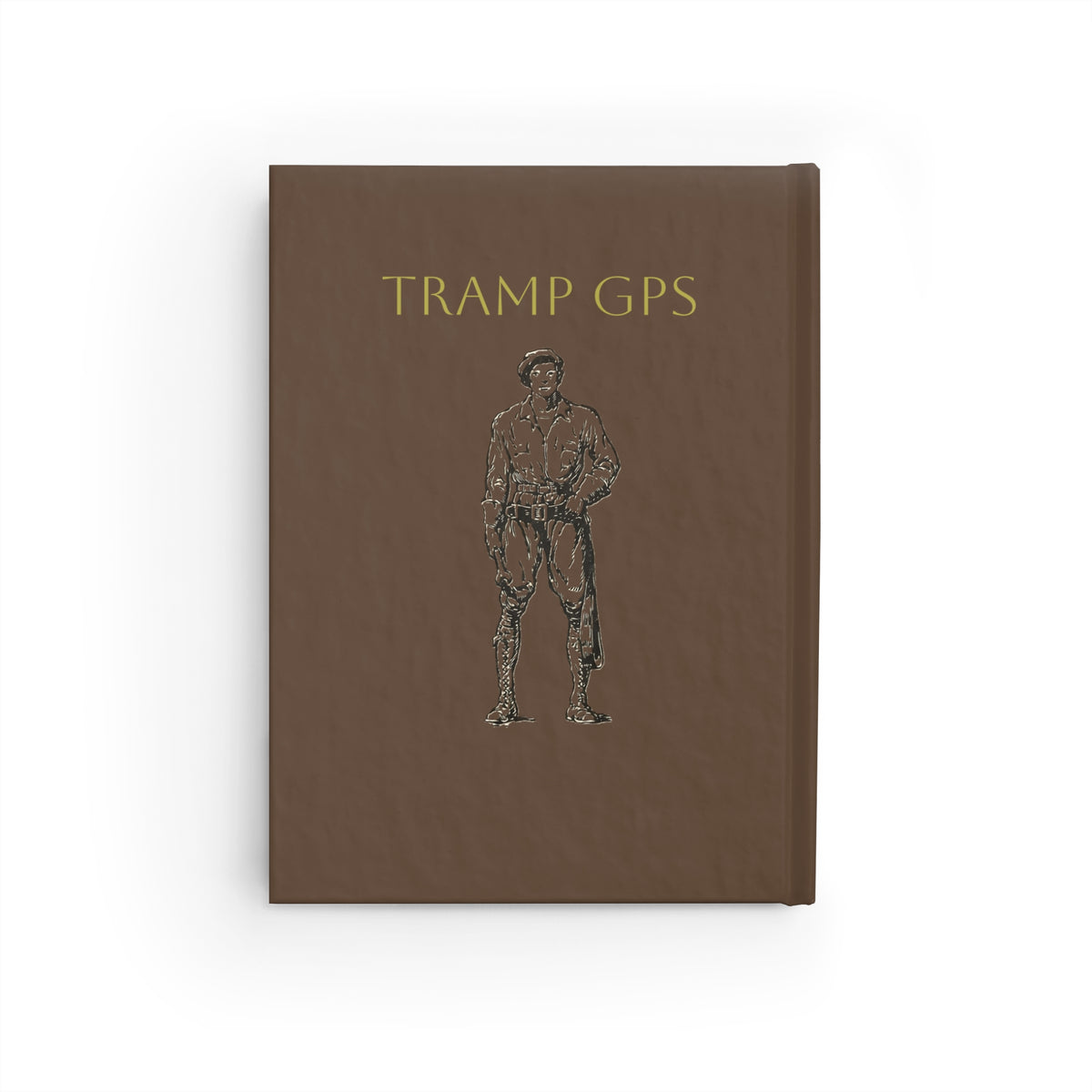 IBEW Tramp GPS Travel Log Journal — Ruled Line Worker Crew Field Notebook