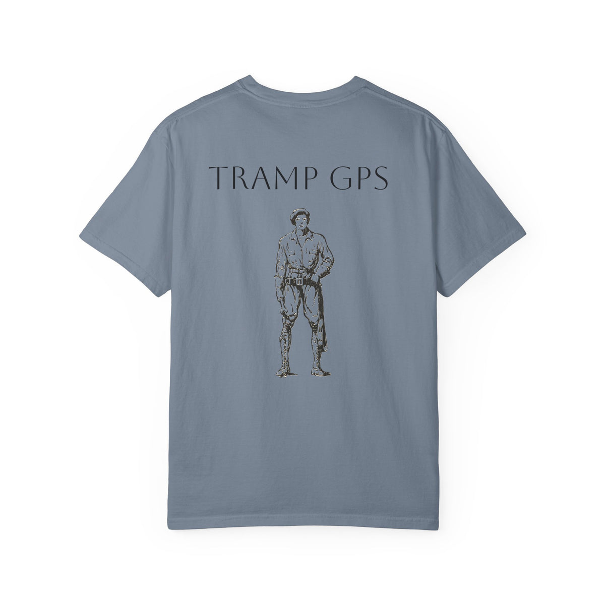 Tramp GPS T-Shirt — Vintage Hobo Travel Graphic Tee