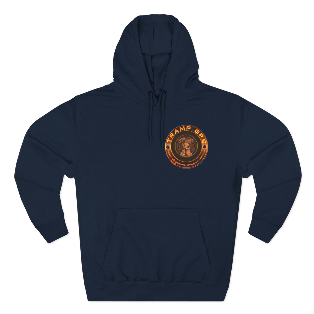GPS Tramp Hoodie — Vintage Compass Logo Pullover