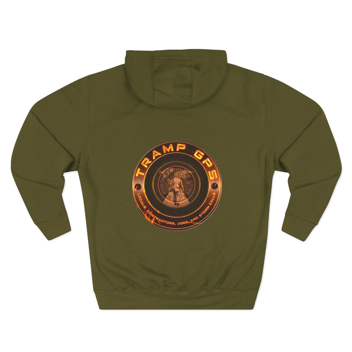 GPS Tramp Hoodie — Vintage Compass Logo Pullover