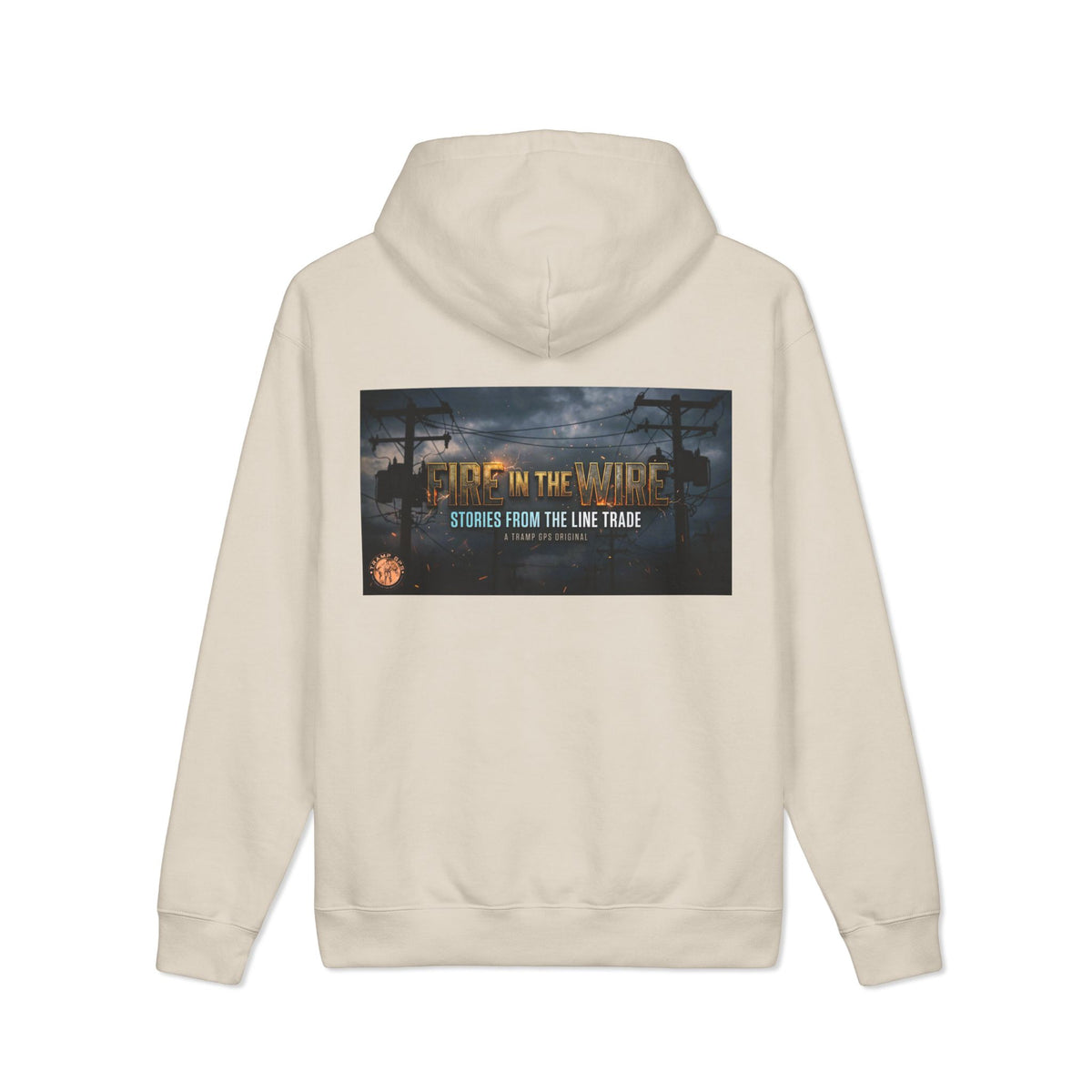 Hoodie - 'Fire in the Wire: Stories From the Line' Graphic Pullover