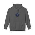 Tramp GPS Logo Hoodie — Retro Badge Graphic Pullover